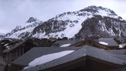 Archiviertes Webcam Bild: Val d'Isère Dorf am 12.04.2026 um 18:01 Uhr