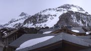 Archiviertes Webcam Bild: Val d'Isère Dorf am 12.04.2026 um 10:01 Uhr