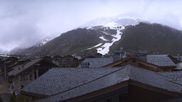Archived webcam image showing Val d'Isère Village on 11 May 2026 at 07:59