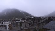 Archived webcam image showing Val d'Isère Village on 11 May 2026 at 12:59