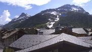 Archived webcam image showing Val d'Isère Village on 24 May 2026 at 16:05
