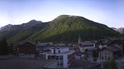 Archived webcam image showing Val d'Isère Village on 7 Jun 2026 at 07:32