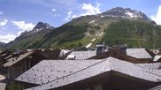 Archived webcam image showing Val d'Isère Village on 7 Jun 2026 at 14:32