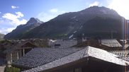 Archived webcam image showing Val d'Isère Village on 7 Jun 2026 at 18:32