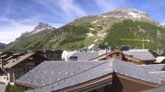 Archived webcam image showing Val d'Isère Village on 7 Jun 2026 at 10:32