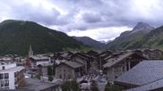 Archived webcam image showing Val d'Isère Village on 1 Jul 2026 at 12:13