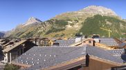 Archiviertes Webcam Bild: Val d'Isère Dorf am 13.08.2026 um 08:30 Uhr