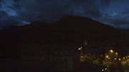 Archived webcam image showing Val d'Isère Village on 25 Aug 2026 at 06:33