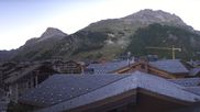 Archived webcam image showing Val d'Isère Village on 30 Aug 2026 at 07:13