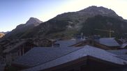 Archiviertes Webcam Bild: Val d'Isère Dorf am 04.09.2026 um 18:14 Uhr