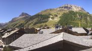 Archiviertes Webcam Bild: Val d'Isère Dorf am 04.09.2026 um 12:14 Uhr