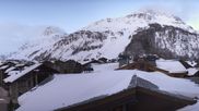 Archived webcam image showing Val d'Isère Village on 27 Mar 2026 at 06:47
