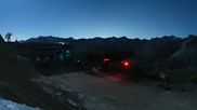 Archived webcam image showing Rocher de Bellevarde in Val d'Isère on 8 Aug 2026 at 04:35