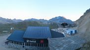 Archived webcam image showing Rocher de Bellevarde in Val d'Isère on 8 Aug 2026 at 06:35