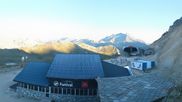 Archived webcam image showing Rocher de Bellevarde in Val d'Isère on 8 Aug 2026 at 07:35