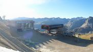 Archived webcam image showing Rocher de Bellevarde in Val d'Isère on 26 Aug 2026 at 08:23