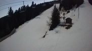 Archived webcam image showing Klinovec: Chair Lift Suzuki on 26 Feb 2026 at 18:30