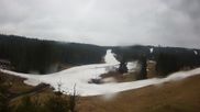Archiviertes Webcam Bild: Skischulgelände in Klinovec am 14.04.2026 um 06:47 Uhr