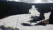 Archived webcam image showing Ski school Klinovec on 13 Mar 2026 at 12:51