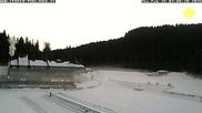 Archived webcam image showing Biathlon Centre Triglav Pokljuka on 26 Feb 2026 at 06:10