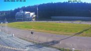 Archived webcam image showing shooting area vysocina arena on 28 May 2026 at 07:39
