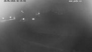 Archiviertes Webcam Bild: Biathlon Arena Nové Město - Blick zum Schießstand am 28.05.2026 um 02:14 Uhr