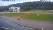 Archiviertes Webcam Bild: Biathlon Arena Nové Město - Blick zum Schießstand am 12.07.2026 um 12:24 Uhr
