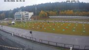 Archived webcam image showing shooting area vysocina arena on 10 Oct 2026 at 16:08