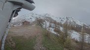Archived webcam image showing Sestriere - Banchetta Area on 11 May 2026 at 07:15
