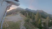 Archived webcam image showing Sestriere - Banchetta Area on 20 Sep 2026 at 07:58