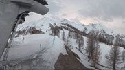 Archived webcam image showing Sestriere - Banchetta Area on 14 Mar 2026 at 07:41