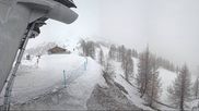 Archived webcam image showing Sestriere - Banchetta Area on 14 Mar 2026 at 08:41