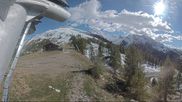 Archived webcam image showing Sestriere - Banchetta Area on 10 Oct 2026 at 14:42