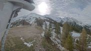 Archived webcam image showing Sestriere - Banchetta Area on 10 Oct 2026 at 10:42