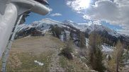 Archived webcam image showing Sestriere - Banchetta Area on 10 Oct 2026 at 12:42