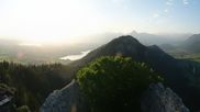 Archiviertes Webcam Bild: Pfronten: Blick von der Burgruine Falkenstein am 28.05.2026 um 06:42 Uhr