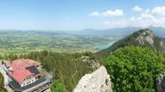 Archiviertes Webcam Bild: Pfronten: Blick von der Burgruine Falkenstein am 28.05.2026 um 14:51 Uhr