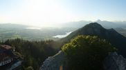 Archiviertes Webcam Bild: Pfronten: Blick von der Burgruine Falkenstein am 12.07.2026 um 06:05 Uhr