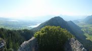 Archiviertes Webcam Bild: Pfronten: Blick von der Burgruine Falkenstein am 12.07.2026 um 08:05 Uhr