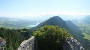 Archiviertes Webcam Bild: Pfronten: Blick von der Burgruine Falkenstein am 12.07.2026 um 10:05 Uhr