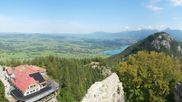Archiviertes Webcam Bild: Pfronten: Blick von der Burgruine Falkenstein am 24.08.2026 um 14:19 Uhr