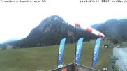 Archived webcam image showing Tegelberg: View Falkenlift on 12 Apr 2026 at 06:14