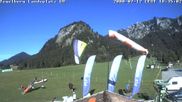 Archived webcam image showing Tegelberg: View Falkenlift on 12 Jul 2026 at 18:57