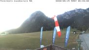 Archived webcam image showing Tegelberg: View Falkenlift on 15 Aug 2026 at 06:13