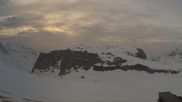 Archived webcam image showing Tignes - Grande Motte Glacier on 6 Mar 2026 at 18:45