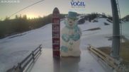 Archived webcam image showing Snow Depth Vogel Ski Center on 26 Apr 2026 at 06:40