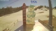 Archived webcam image showing Snow Depth Vogel Ski Center on 26 Apr 2026 at 10:40