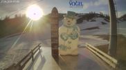 Archived webcam image showing Snow Depth Vogel Ski Center on 27 Apr 2026 at 07:24