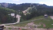 Archived webcam image showing Upper station cable car Vogel on 18 Jun 2026 at 14:16