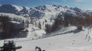 Archived webcam image showing Upper station cable car Vogel on 26 Feb 2026 at 14:56